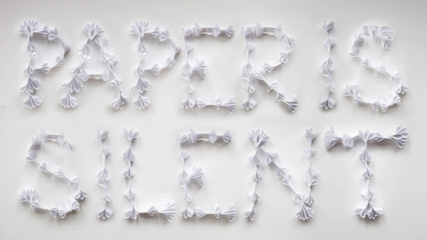 Paper Type Experiments, Kelli Anderson, 2013.